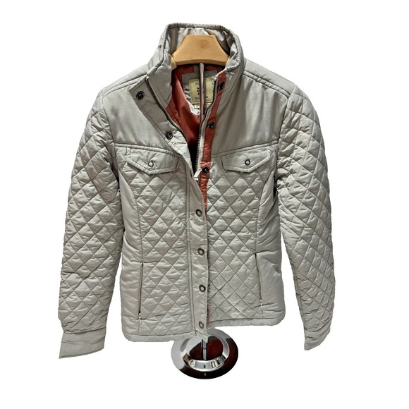 Royal Robbins Jackets & Blazers - Royal Robbins Quilted Jacket Women's Gray Snap Zip Lightweight Insulated Size S